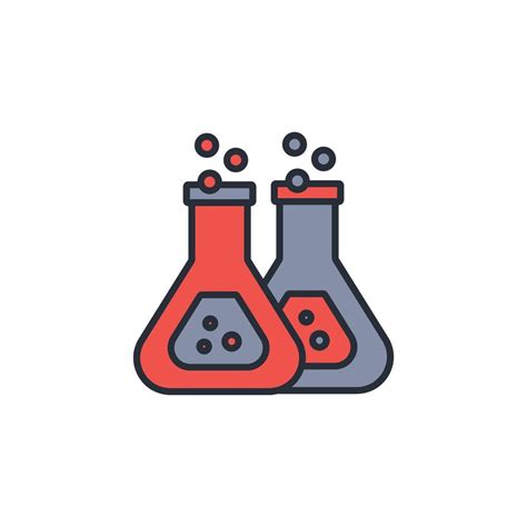 flask icon editable strokelinear style sign   web designlogo