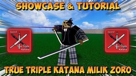 SHOWCASE CARA MENDAPATKAN TRUE TRIPLE KATANA SANGAT LANGKA