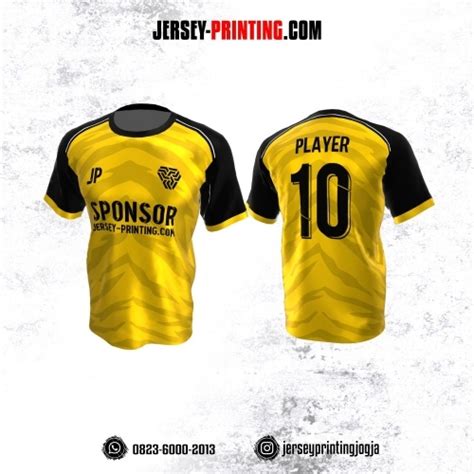 Jersey Futsal Motif Burung Garuda Kuning Jersey Printing Bikin