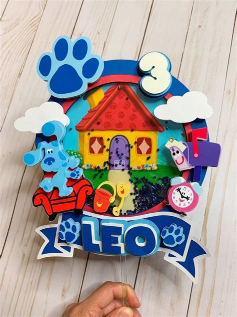 Blues Clues Birthday Blues Clues Party Blues Clues Cake Etsy Blue S