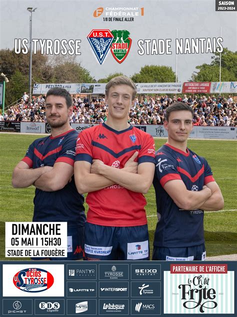 Us Tyrosse Rugby C Te Sud Les Matchs Du Week End Mai Us