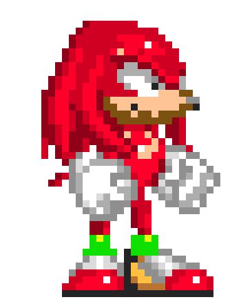 Minecraft Knuckles Pixel Art Grid Pixel Art Grid Gallery Images