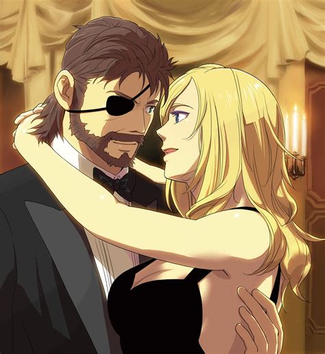 Big Boss MGS Naked Snake Eva MGS Metal Gear Art Metal