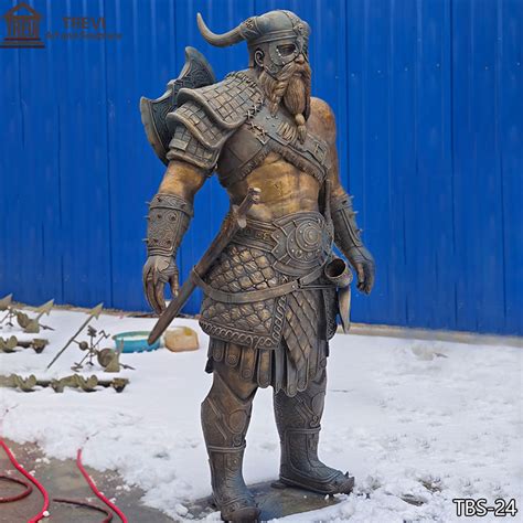 Outdoor Bronze Life Size Viking Statue for Sale Western Art Decor ...