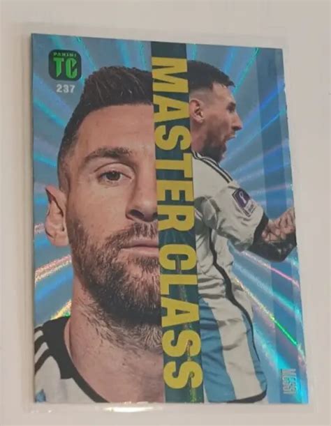 CARTE CARD CARTA N237 MASTER CLASS Lionel MESSI Argentina PANINI TOP