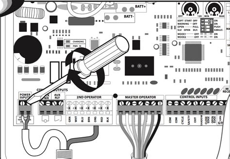 Mighty Mule Control Board Schematic