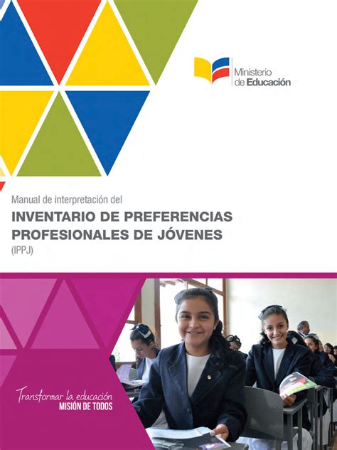 Inventario De Preferencias Vocacionales Y Profesionales ADVERTENCIA