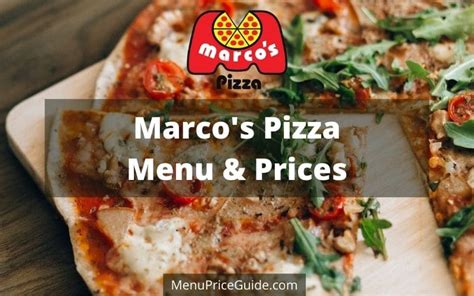 Marco’s Pizza Menu & Prices - Updated: October 2023