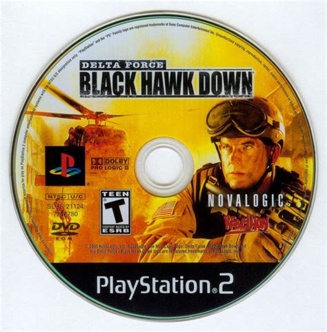 Delta Force Black Hawk Down Playstation Box Cover Art Mobygames