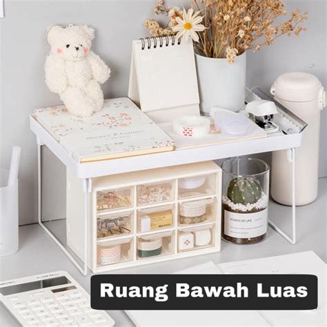 Jual Bw Inaso Rak Meja Stationery Desktop Storage Rak Lipat