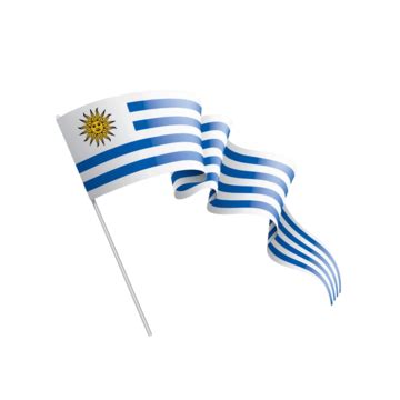 Nations Flags Clipart Transparent Background Uruguay Flag Illustration