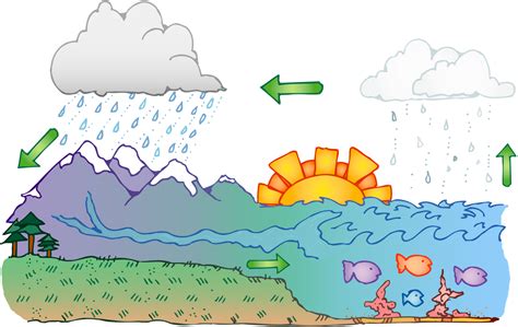 14 Water Cycle Classro Water Cycle Clipart Clipartlook