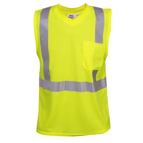Sleeveless High Visibility T-Shirt, Class 2 – V421 - North American Safety