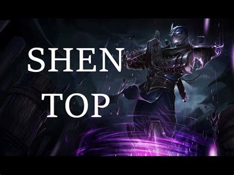 League Of Legends Shen Vs Garen Top Gameplay Guide Youtube