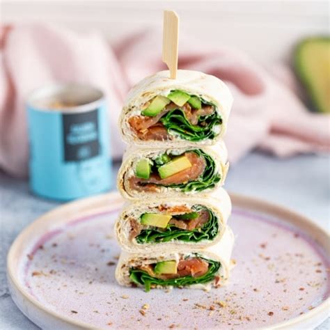 Lachs Wraps Mit Spinat Rezept Just Spices