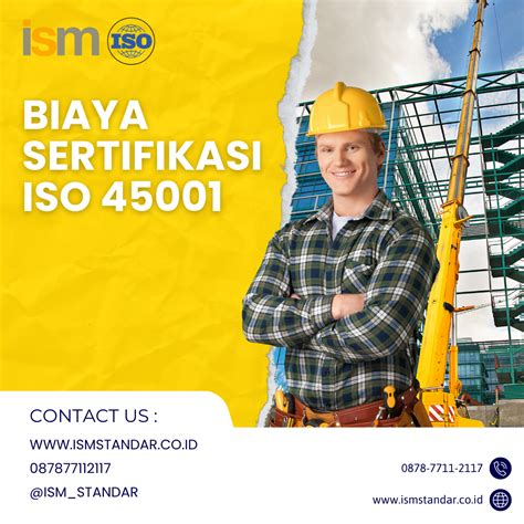 Biaya Sertifikasi Iso Ism Standar