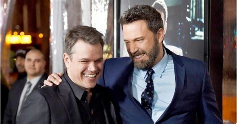 Ben Affleck Y Matt Damon Vuelven A Trabajar Juntos Para Una Marca De