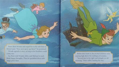 Peter Pan Story With Captain Hook Peter Pan Wendy And Tinker Bell