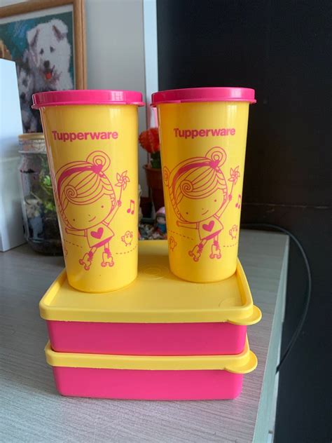 Tupperware Lunch Box And Cup 250ml Furniture And Home Living