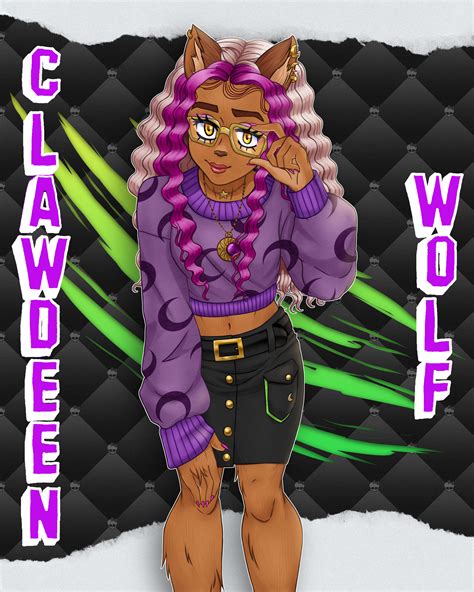 Clawdeen Wolf Monster High By Valentingaio On Deviantart