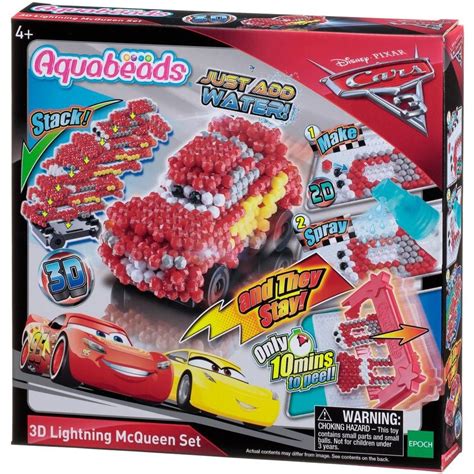 Aquabeads Cars D Lightning Mcqueen Teton Toys