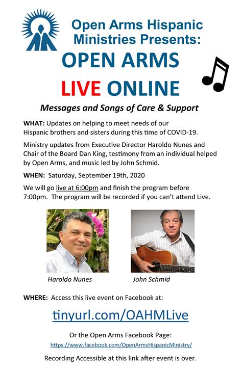 Open Arms Founder Retires – Open Arms | Brazos Abiertos