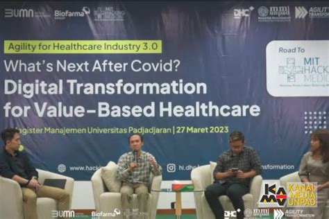 Urgensi Transformasi Digital Pada Layanan Kesehatan Dibahas MM UNPAD