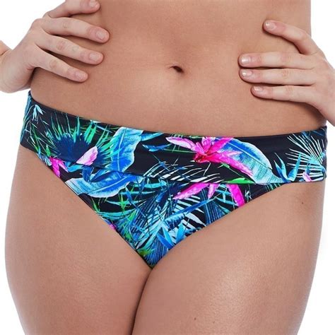 Culotte De Bikini Taille Ajustable Freya Maillots Black Tropical Freya