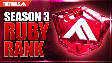 The Finals New Season Rank Rework Will Be Huge Youtube