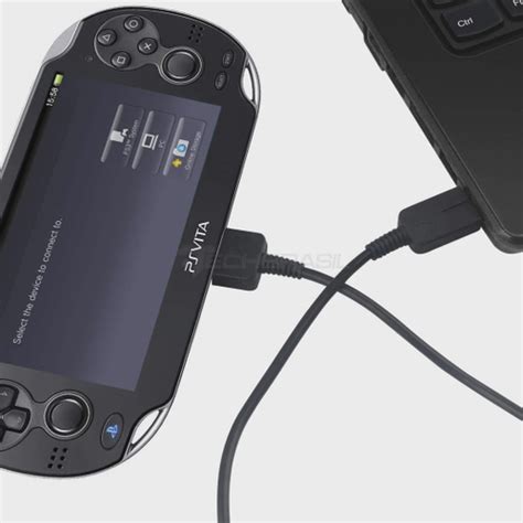 Cabo USB Original Para Sony Ps Vita Fat 1000 Carregador em Promoção na