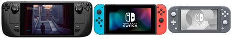 Насколько Steam Deck больше Nintendo Switch? Сравнение размеров ...
