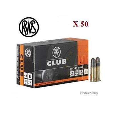 Cartouches Lr Rws Club Boite De Munitions Percussion Annulaire