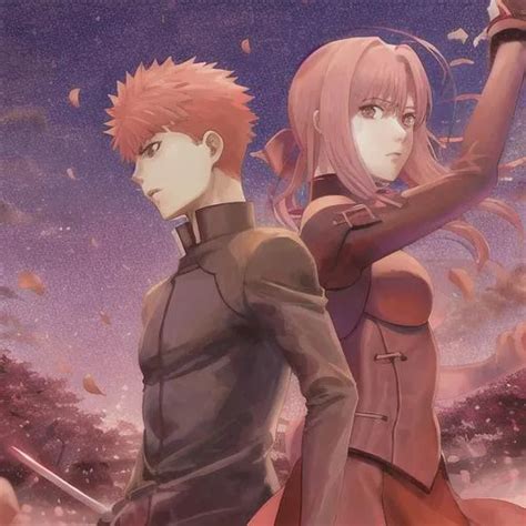 Shirou Emiya And Sakura Fighting Fate Stay Night OpenArt