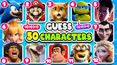 Guess 50 Character By Their Song Netflix Puss In Boots Quiz Sing 1