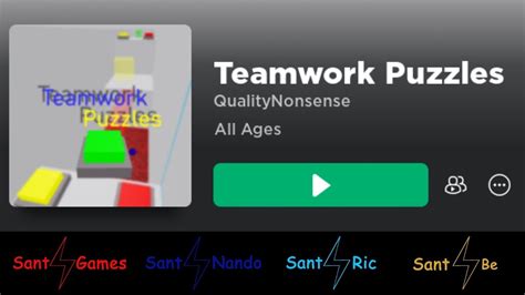 Teamwork Puzzles Roblox 9 Youtube