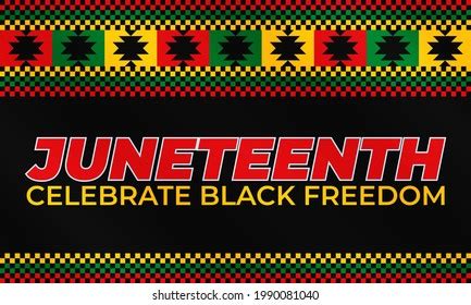 Black History Month Design Template Stock Vector Royalty Free