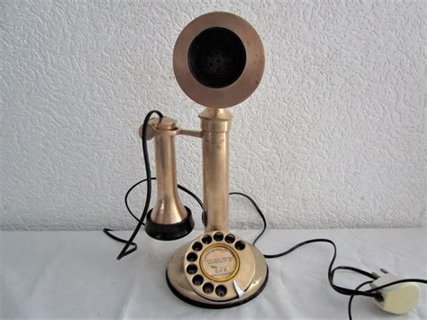 Gec Retro Reproduction English Candlestick Telephone Bakelite