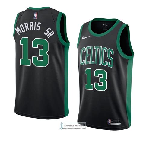 Camisetas Nba Boston Celtics Marcus Morris Statement Negro