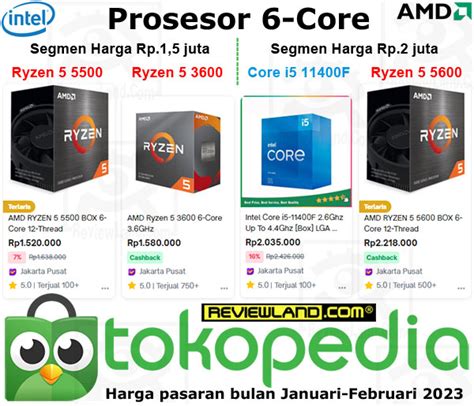 Duel Cpu 6 Core Intel And Amd Harga Rp2 Juta Tahun 2023 Core I5 11400f