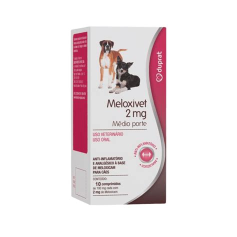 Meloxivet 2mg 10 comprimidos – Pirâmide Azul