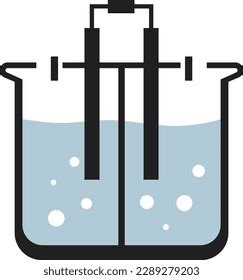 Water Electrolysis Schematic Representation Scientific Illustration ...