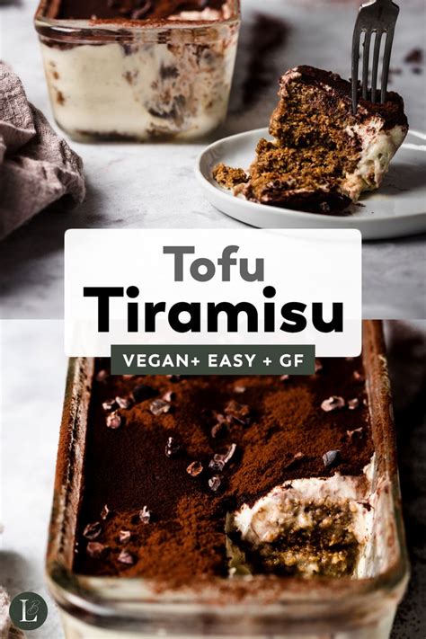 Vegan Tofu Tiramisu 8 Ingredients Barrel Leaf 桶子葉 Recipe Vegan