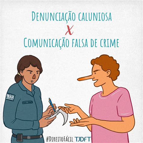 Denuncia O Caluniosa X Comunica O Falsa De Crime Tribunal De