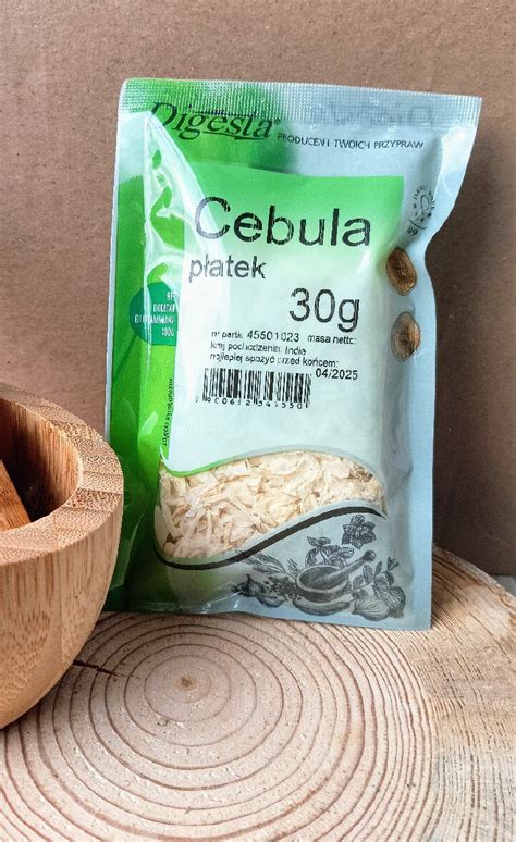 Cebula płatek 30g Nałęczów Kup teraz na Allegro Lokalnie