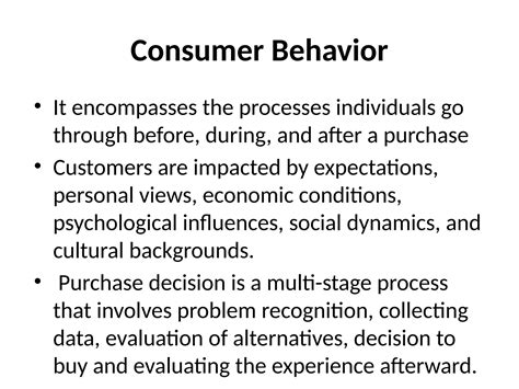 Consumer Behaviou: Meaning and its types | PPTX