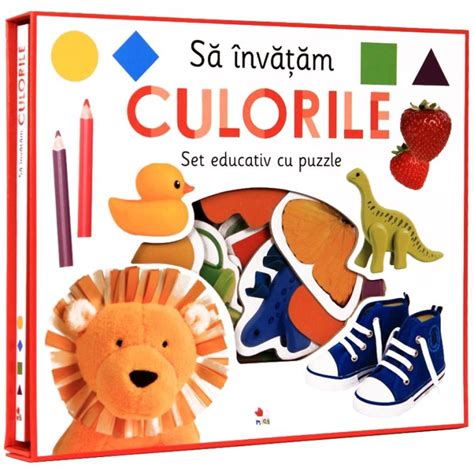 Sa Invatam Culorile Set Educativ Cu Puzzle