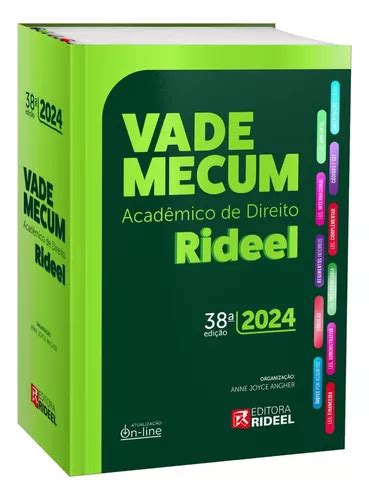 Vade Mecum Acad Mico De Direito Rideel Edi O Acad Mico De