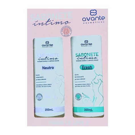 Qual O Melhor Sabonete Íntimo Neutro - Sabonete Liquido Intimo Avante Neutro E Fresh Com 2 Unidades 200Ml ...