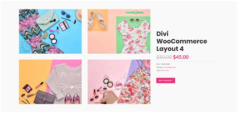 Modern Divi Ecommerce And Woocommerce Product Page Layouts