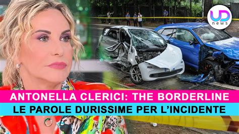 The Borderline Antonella Clerici Le Parole Durissime Per L